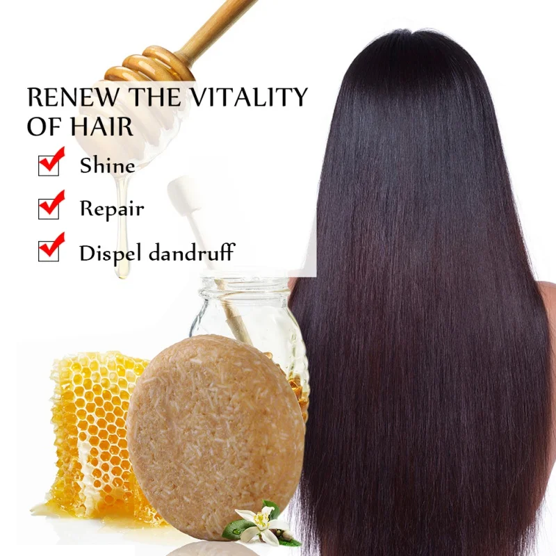 Органическое мыло для волос ручной работы 6 видов цветов эфирные масла увлажняет