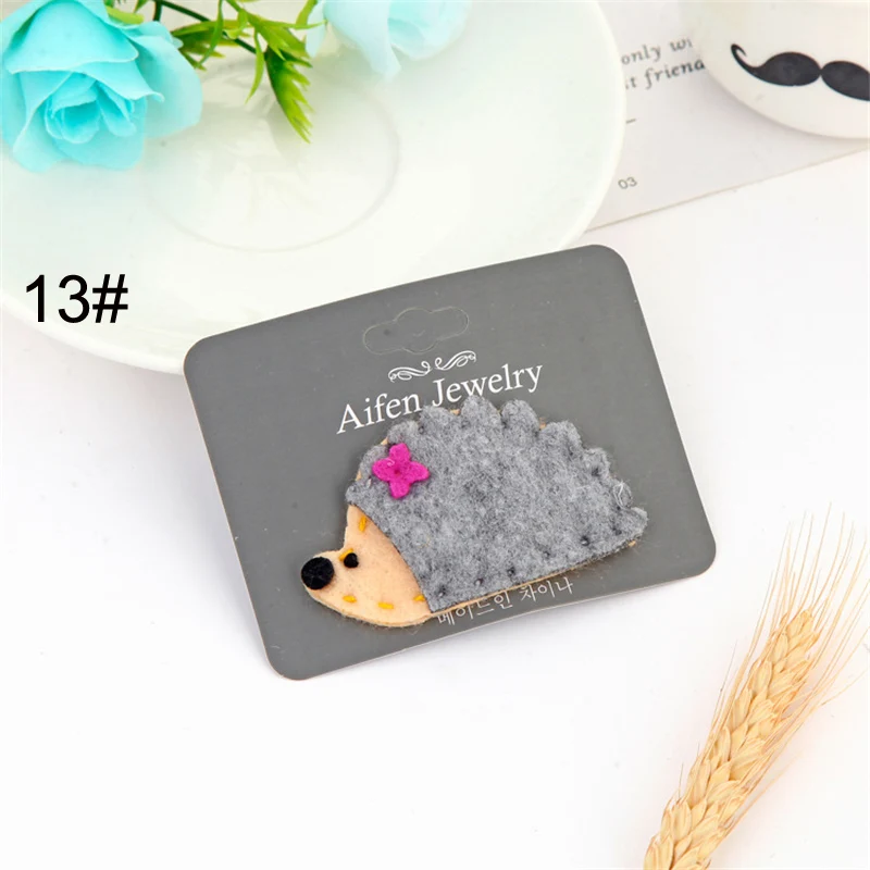 1pcs BalleenShiny 10 шт./компл. для маленьких девочек шпилька для волос аксессуары Милая одежда в горошек с рисунком для заколки для волос для детей принцессы заколка для волос с Чехол - Цвет: 1pcs