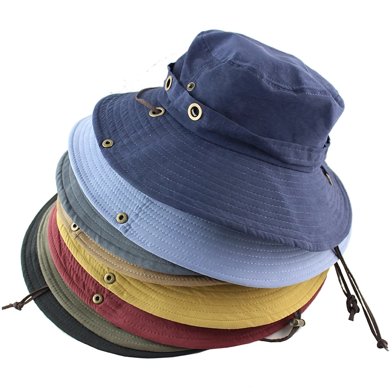 UPF 50 Bucket Hat летняя шапка для мужчин и женщин рыбалки с УФ защитой большими широкими