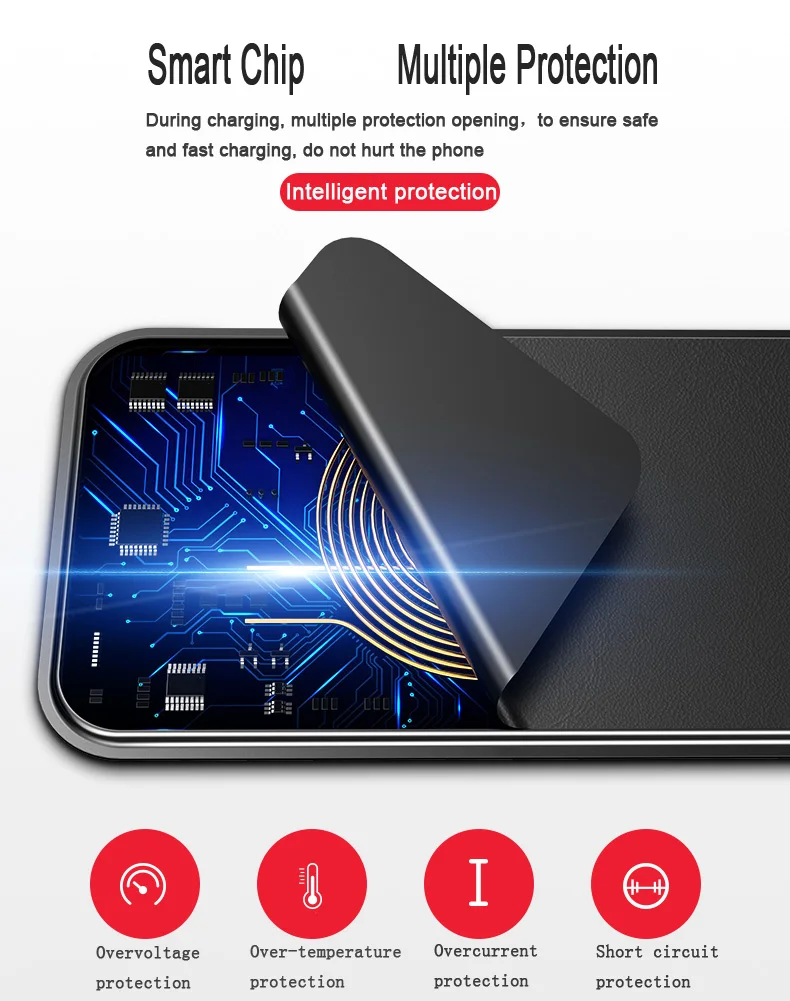 Nohon Ци Беспроводное зарядное устройство для iphone 8x8 плюс Samsung Galaxy S8 S7 S6 край Примечание 5 LG Nokia универсальный Power Bank Быстрая зарядка