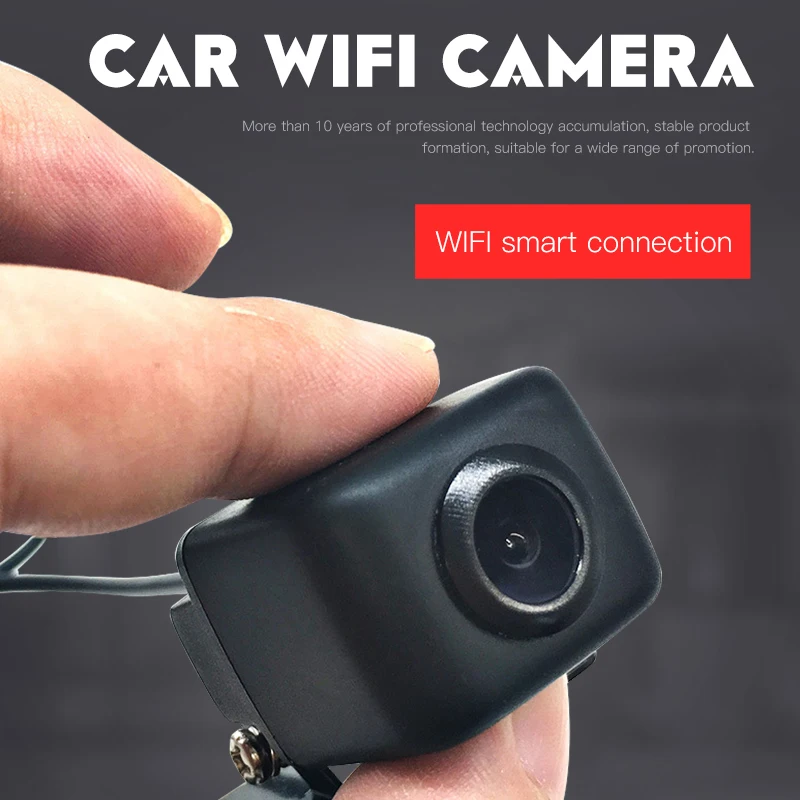DIYKIT Car Rear View Camera WIFI Reversing Dash Cam Star Night Vision Tachograph Charger for iPhone Android Phone | Автомобили и