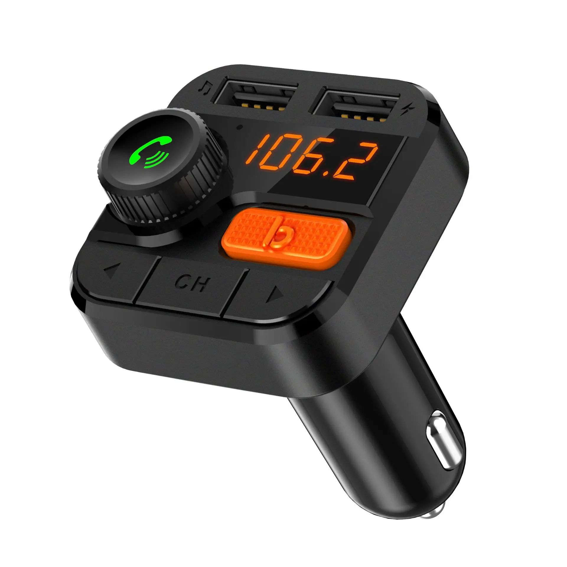 Новый BT82D беспроводной Bluetooth Hands Free FM модулятор Интеллектуальный основной