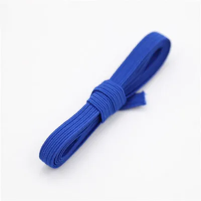 37 royal blue 15 метров в партии 6 мм цветная эластичная тканая лента для шитья или подшива доступно 40 цветов - Цвет: 37 royal blue