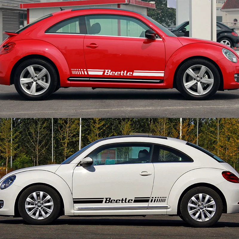 10 пар кастомизации BEETLE Мотоспорт Rline двери наклейки наклейка автомобиль Стайлинг