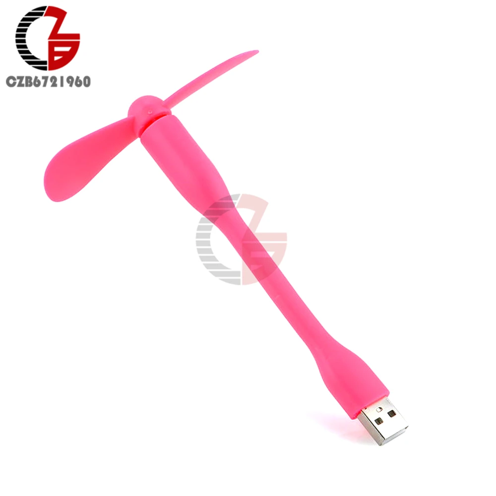 Портативный Гибкий мини USB вентилятор охлаждения кулер для ноутбука настольный компьютер