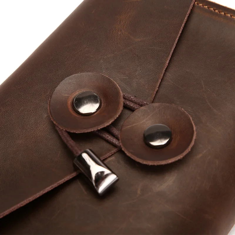 Сумка для хранения зарядного устройства из бычьей кожи в стиле ретро цифровых