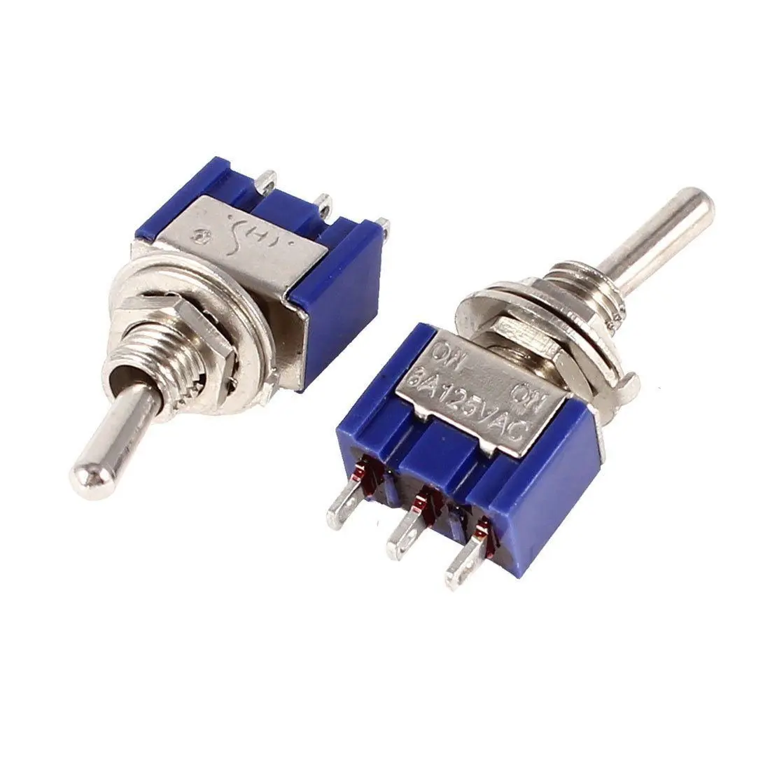 

20 шт 3Pin 2 файла SPDT ON-ON Мини тумблер 6A 125VAC мини-переключатели