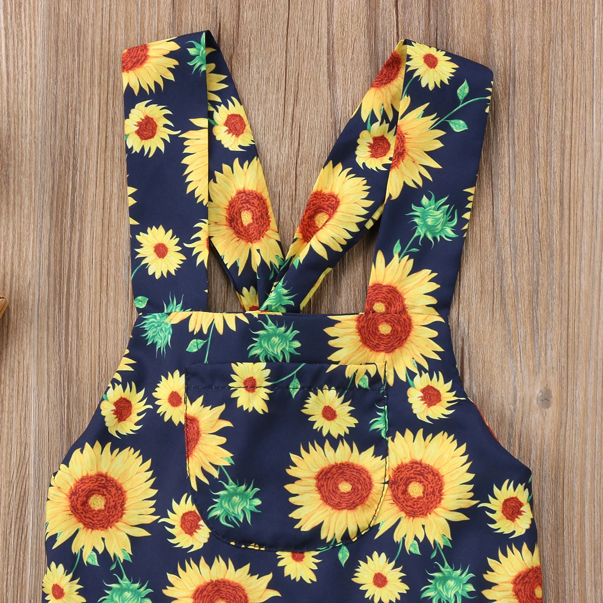 Модная одежда для маленьких девочек комбинезон принцессы с цветочным рисунком