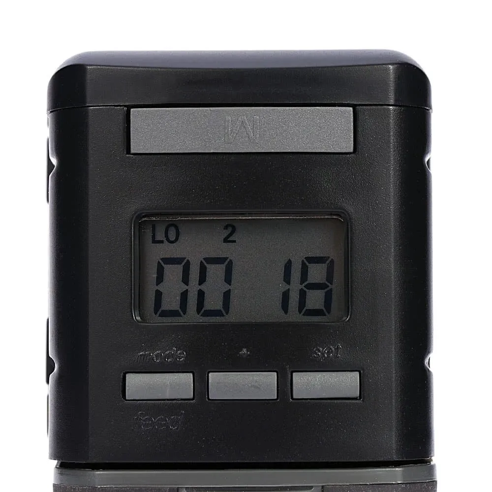 LCD Automatic Fish Feeder Aquarium Tank Auto Food Timer Feeding Dispenser Adjustable Outlet | Дом и сад
