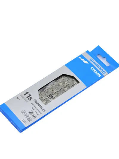 SHIMANO CN HG601 11 S скоростная цепь 116L звено MTB и дорожный велосипед часть DYNA-SYS SIL-TEC