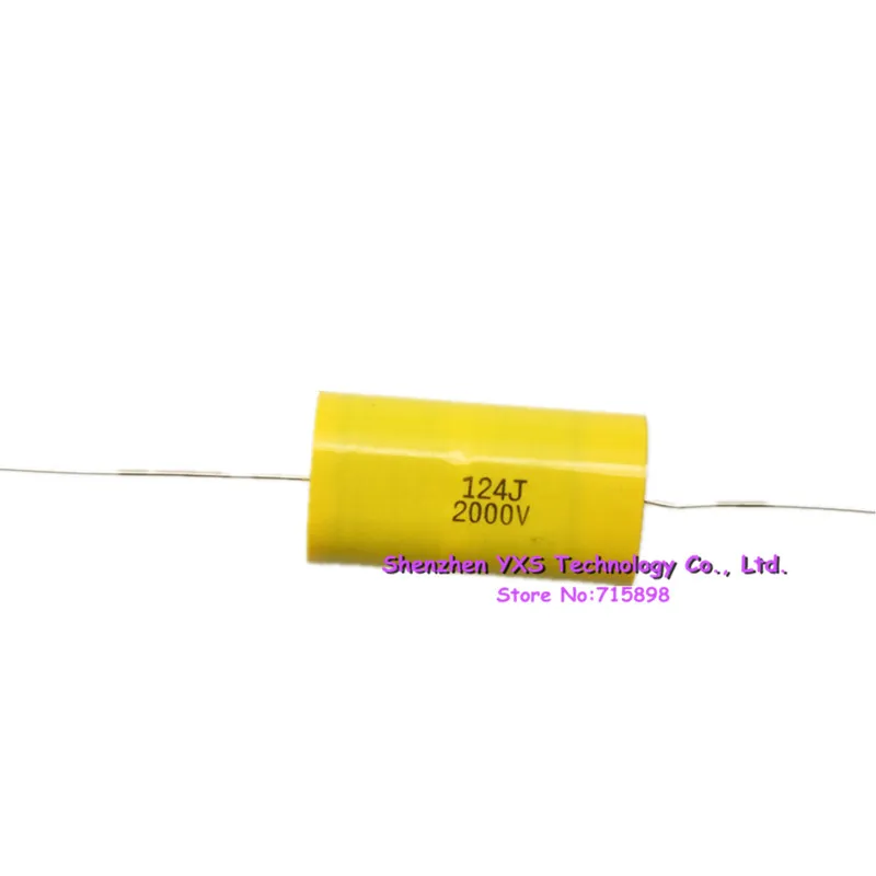 20PCS/LOT Ultrasonic Dedicated Capacitor 124J 0.12UF 2000VDC 45*25*16mm | Электроника