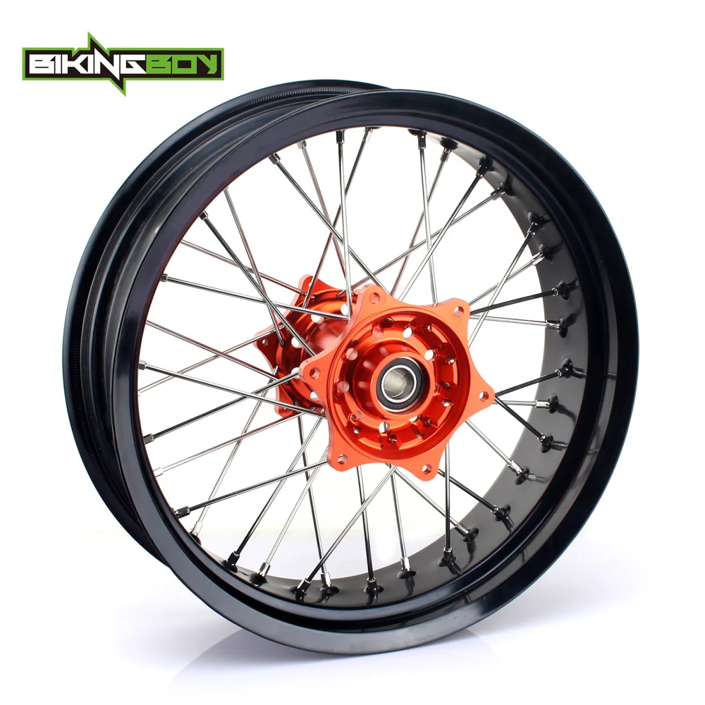 BIKINGBOY 1" 18" 1" для KTM 125 150 250 SX 250 450 350 SX-F SXF 125 250 300 XC 250 350 450 XC-F XCF задний обод колеса концентратор набор
