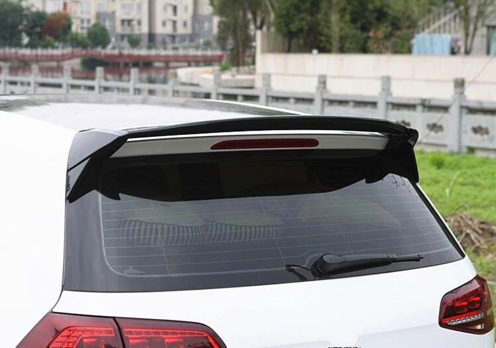 Piano Black Rear Roof Spoiler Wing For VW Volkswagen GOLF 7 MK7 GTD R 2014- 2017 &amp Golf 7.5 2018 | Автомобили и мотоциклы
