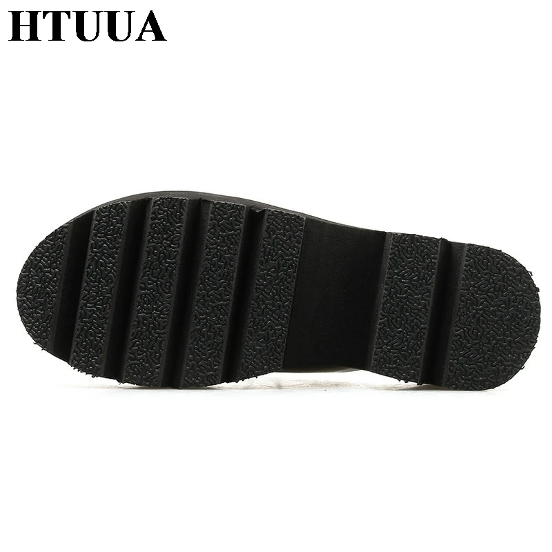 Женские готические сандалии HTUUA в стиле Харадзюку летние туфли на платформе и