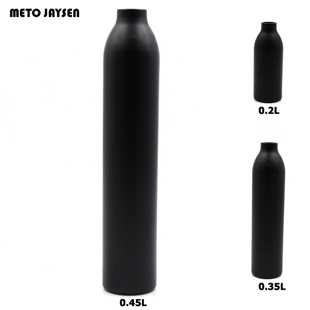 PCP Пейнтбол Airforce HPA цилиндр воздушный флакон 0.2L/0.35L/0.45L бак 300bar 4500psi M18 * 1 5 резьба 6061