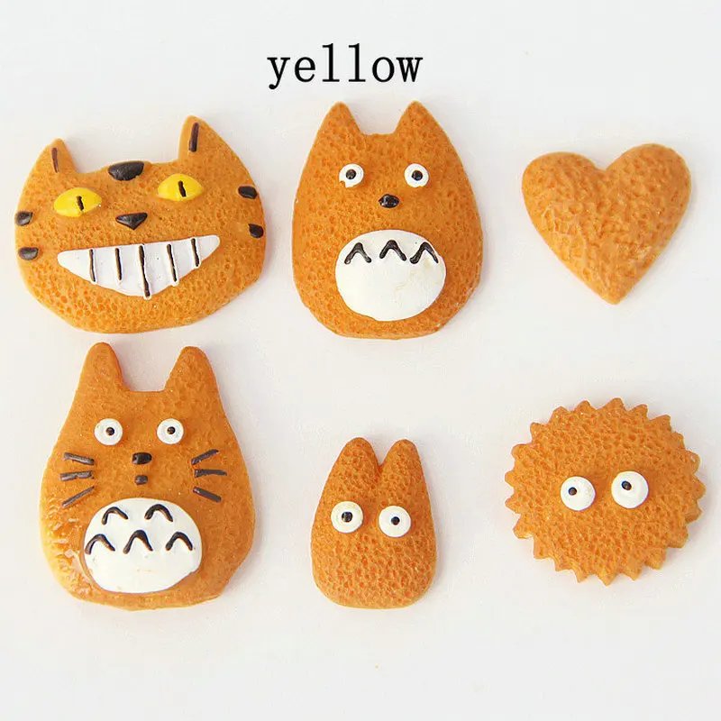 Аксессуары для волос Miyazaki Junlong cat из смолы в форме продуктов питания play DIY