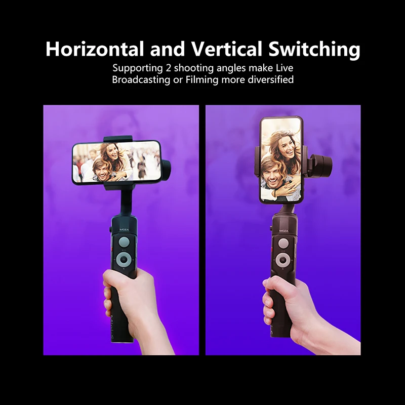 Стабилизатор для телефона Moza Mini S 3 осевой складной стабилизатор iPhone Oneplus 7pro GoPro DJI