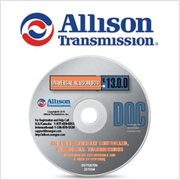Новинка 100% г. универсальный компьютер Allison DOC 13 с программным обеспечением и