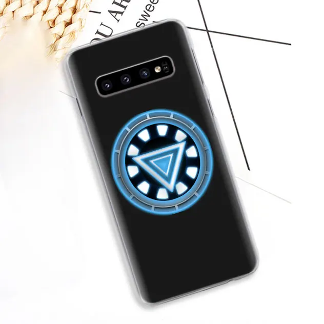 12 Marvel Герой Железный человек телефон чехол s для samsung Galaxy S10e S10 плюс S8 S9 плюс S6 S7 край A40 A50 A70 M20 чехол Coque - Цвет: 12