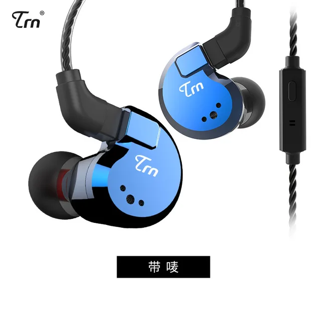 

TRN V80 2DD 2BA Hybrid In Ear Earphone HIFI DJ Monitor Running Sport Earphone Earplug Headset