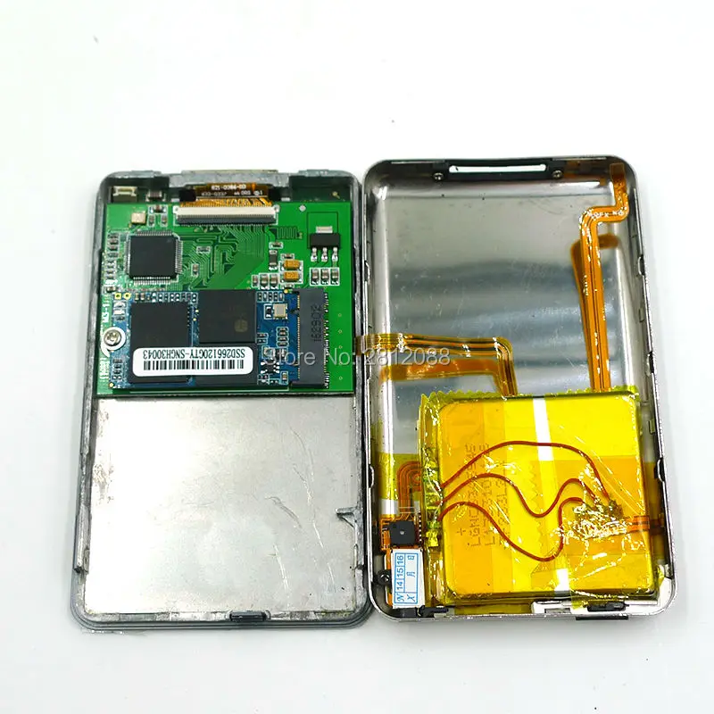 1.8 ''половина 128 ГБ/256 ГБ + аккумулятор ssd карты CE ZIF для ipod classic 160 7TH Gen заменить