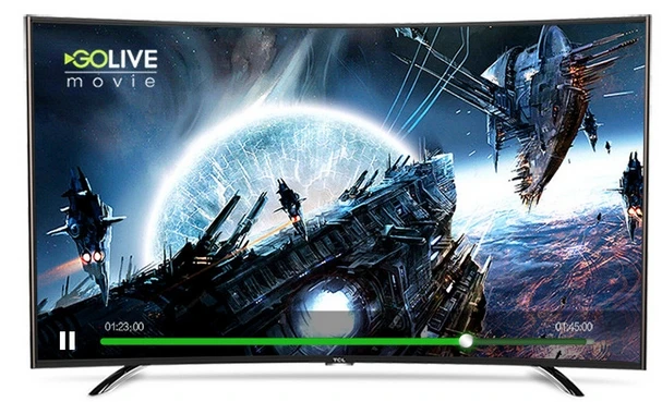 Телевизор с диагональю 50 55 дюймов ЖК дисплей изогнутая поверхность|led tv 19|led 65led 3d |