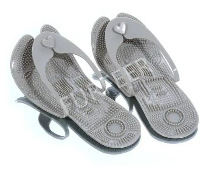 As shown Men's Summer Swimming Beach Flip Flops Traveling Airplane Hotel Shoes Home Massage Slippers Men Foldable Slides Outdoor Sandals - Цвет: As shown