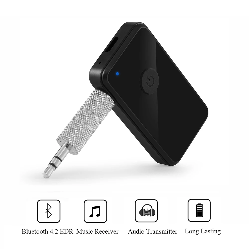 Мини 2 в 1 беспроводной громкой связи Bluetooth адаптер V4.2 аудио приемник и передатчик