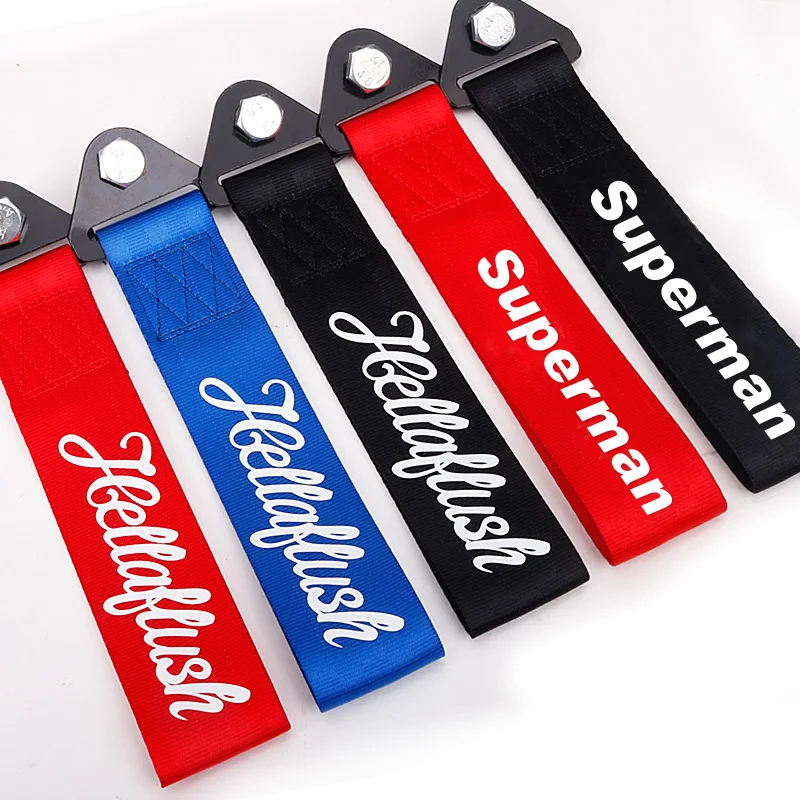 Буксировочный трос Noizzy Tengoku Drift Heavy Duty Hook для автомобиля с передним бампером JDM из нейлона с буксировочной петлей для прицепа Tsurikawa Car-Styling.