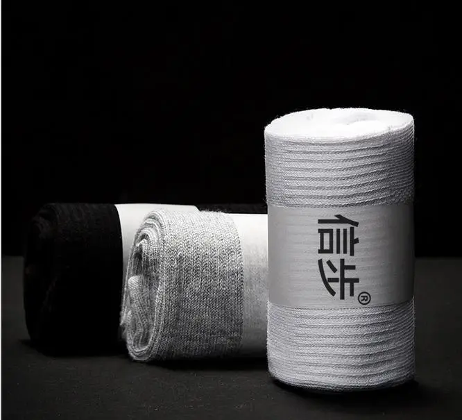 6 пар нано-ионных антибактериальных дезодорирующих носков мужские носки