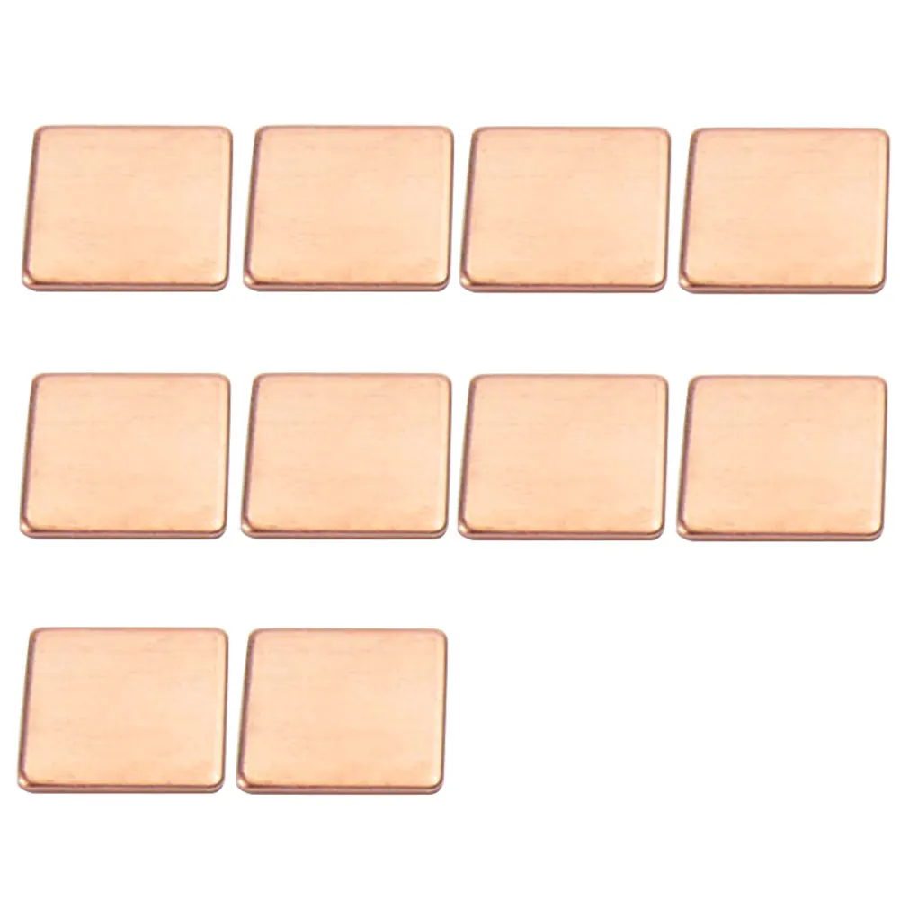 10 шт. простыни кулер графика рассеивания карт мини Гладкий ноутбук процессор