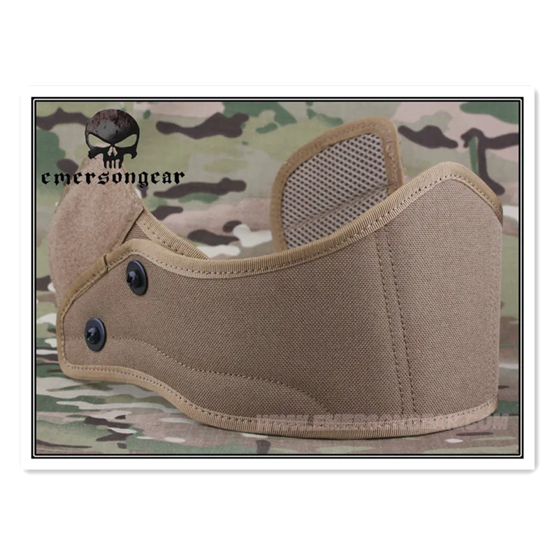 EMERSON Тактический Шлем Броня маска для лица airsoft militari оборудование Coyote коричневый