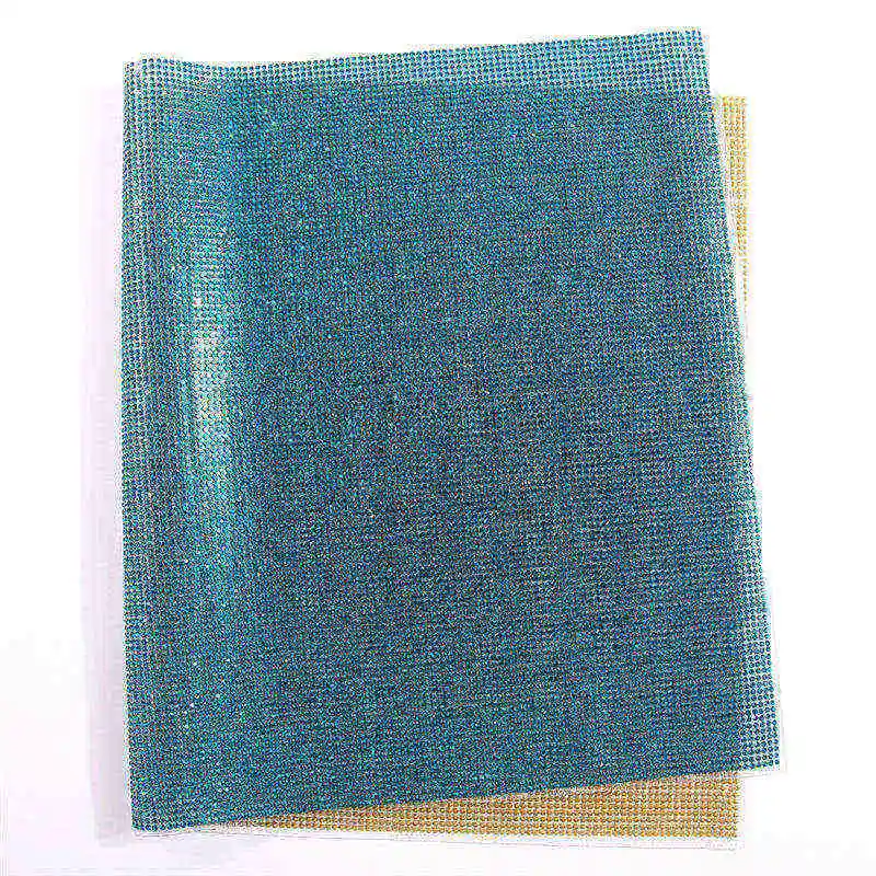 peacock blue Самоклеющиеся наклейки на стекло стикер из кристаллов страз украшения для скрапбукинга 24*40 см/шт ремесла платье одежда аксессуары - Цвет: peacock blue
