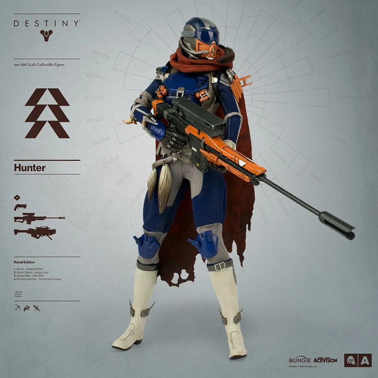 1:6 масштаб 3а игрушки серия Destiny Hunter Goldspiral Shader фигурка осень Splendor Shader Goldspiral Shader фигурка кукла игрушки подарок