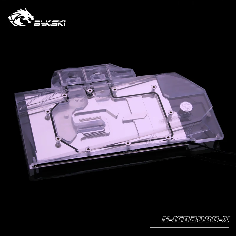 Bykski блок использования для Inno3D RTX 2070/2080 icхолм X3 JEKYLL/полное покрытие медный блок воды/Радиатор GPU/A-RGB/RGB AURA