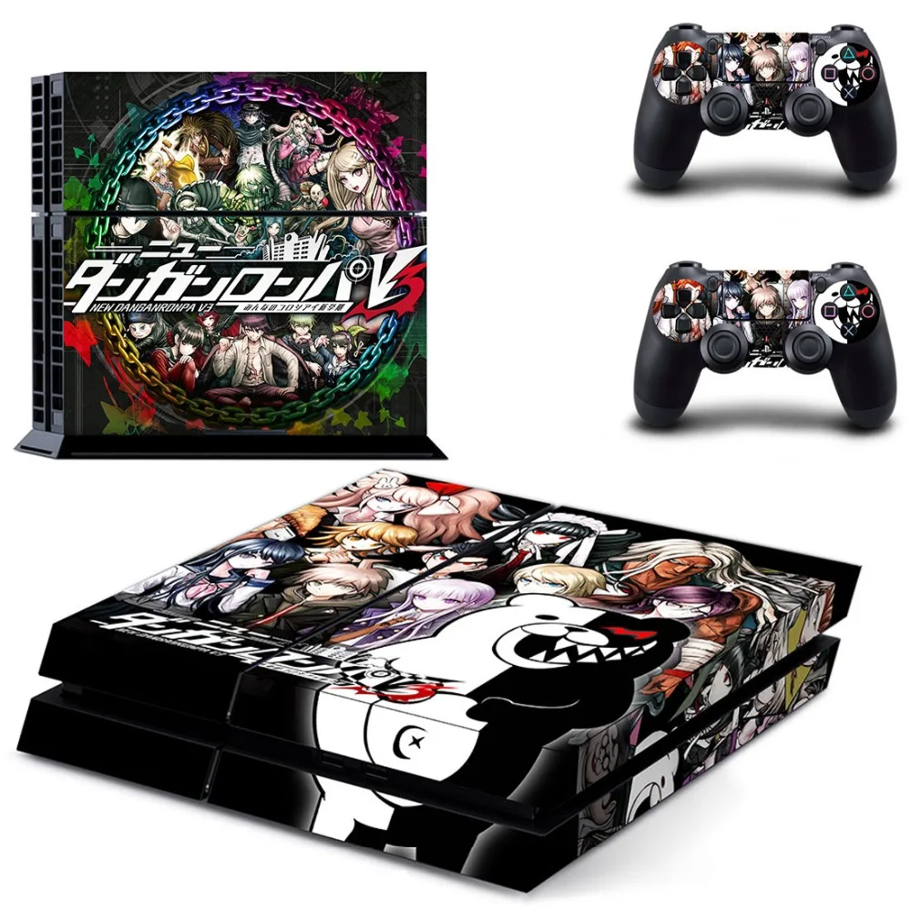 PS4 наклейка на всю кожу лицевые панели Danganronpa V3: убивает гармонию для консоли и