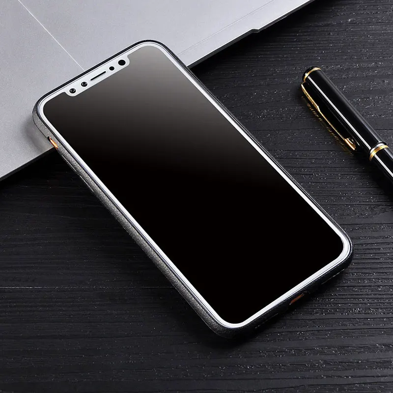 Винтажный чехол для телефона из искусственной кожи iphone X роскошный