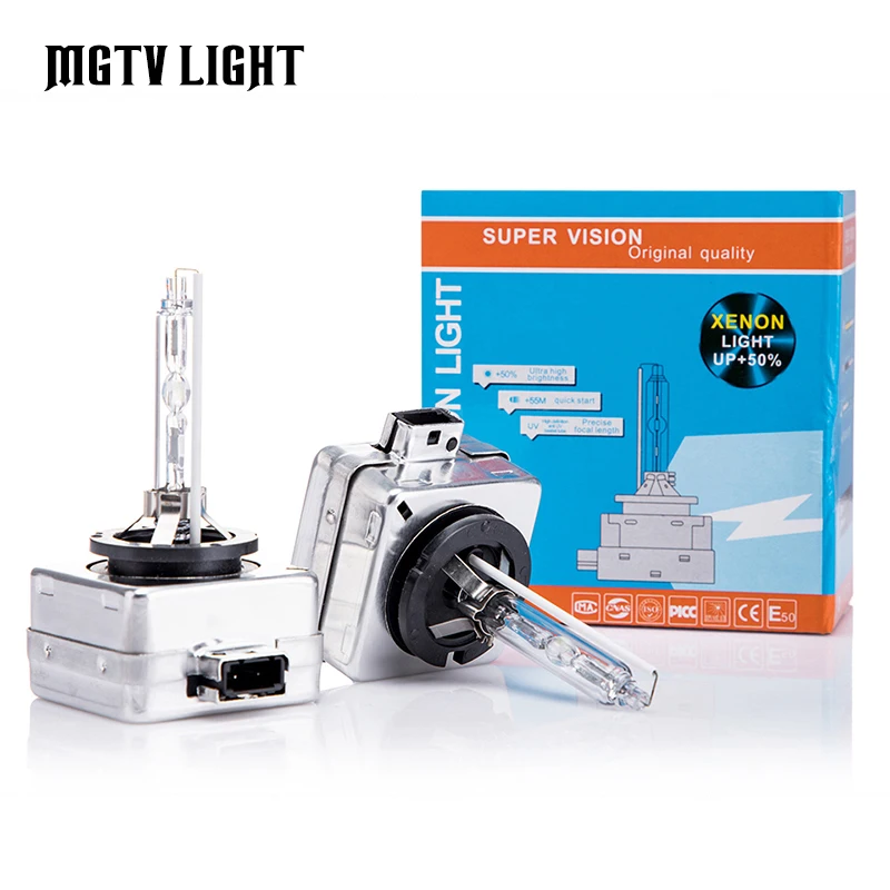 Комплект автомобильных ксеноновых HID фар MGTV 2 шт./компл. D1S D3S 35 Вт Сверхъяркие
