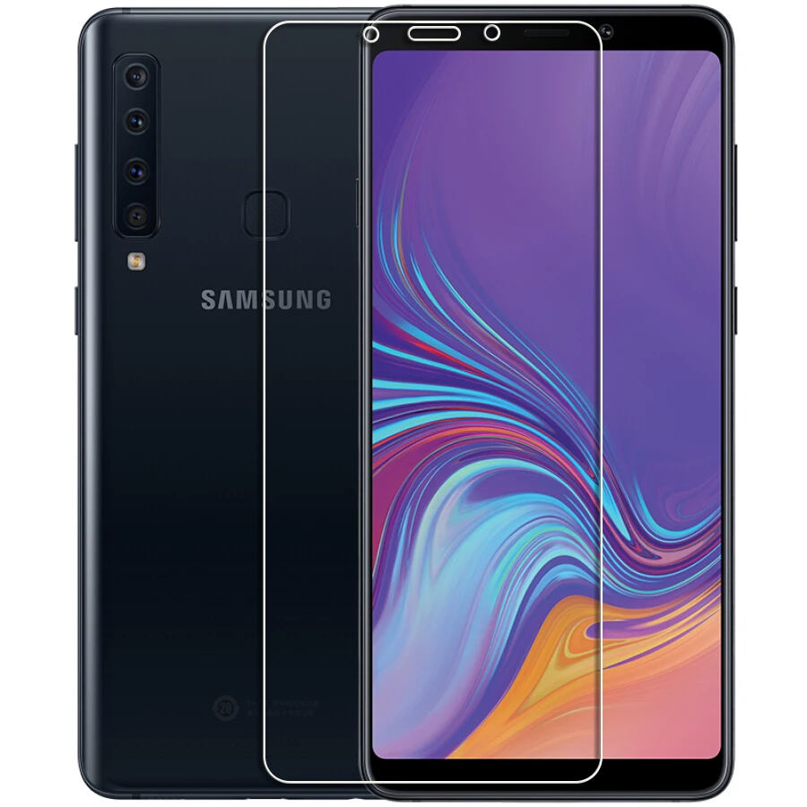500 шт. 2.5D Закаленное стекло против царапин для Samsung A90 A80 A70 A60 A50 A40 A40S A30 A20 A20E A10