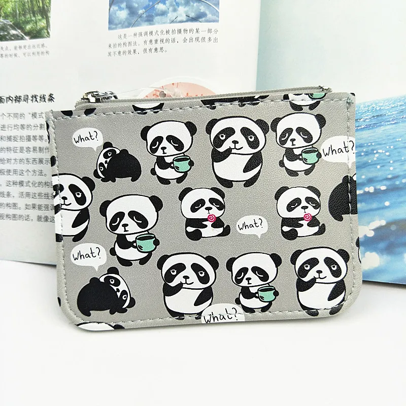 M294 Мультфильм Портмоне Симпатичные животные кошка свинья Альпака с дизайном