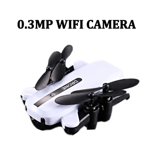 HY200 Квадрокоптер мини Дроны с камерой HD Дрон wifi FPV Дрон Безголовый Квадрокоптер Juguetes один ключ возврат RC вертолет игрушки - Цвет: 0.3MP CAMERA