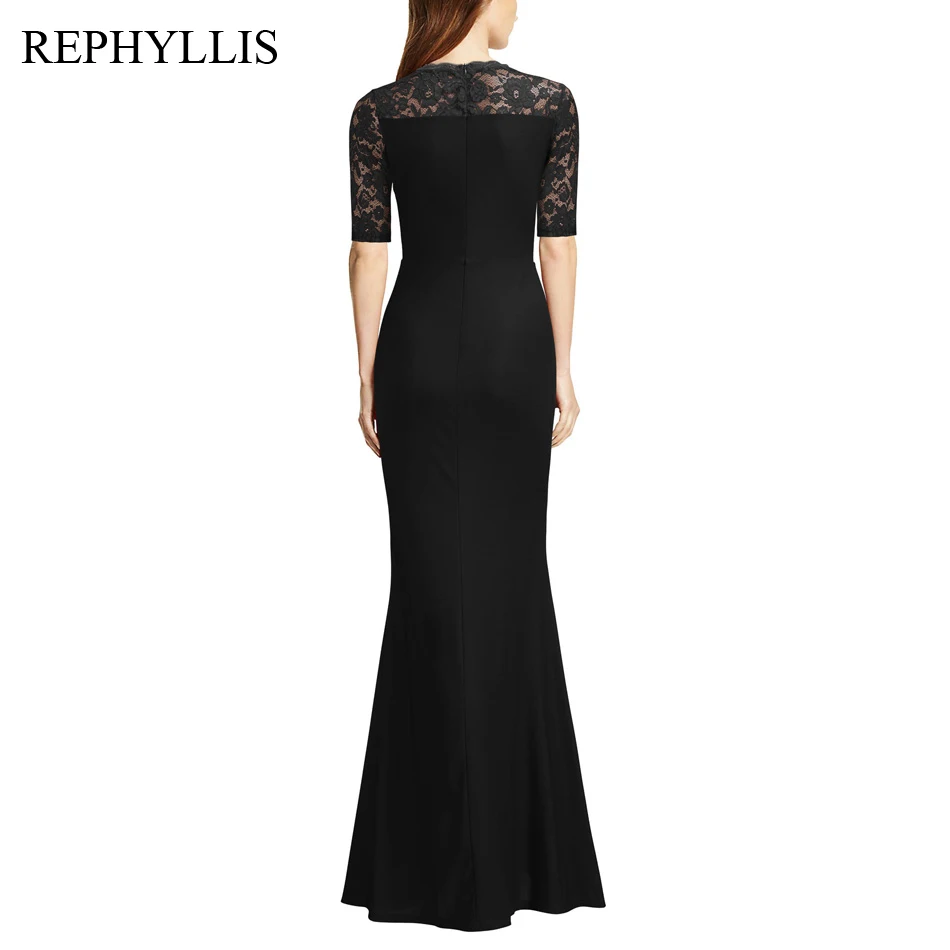 REPHYLLIS женское платье с разрезом, кружевное платье для гостей, платье подружки невесты, свадебные вечерние платья для гостей, торжественное платье
