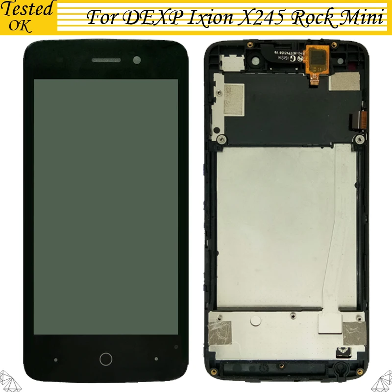 4 5 дюймовый ЖК дисплей для DEXP Ixion x245 Rock Mini кодирующий преобразователь сенсорного