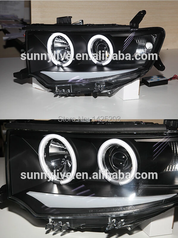 Mitsubishi Pajero Sport Montero Nativa Dakar Challenger светодио дный Ангел глаза фара фары 2013-2009 год SN |