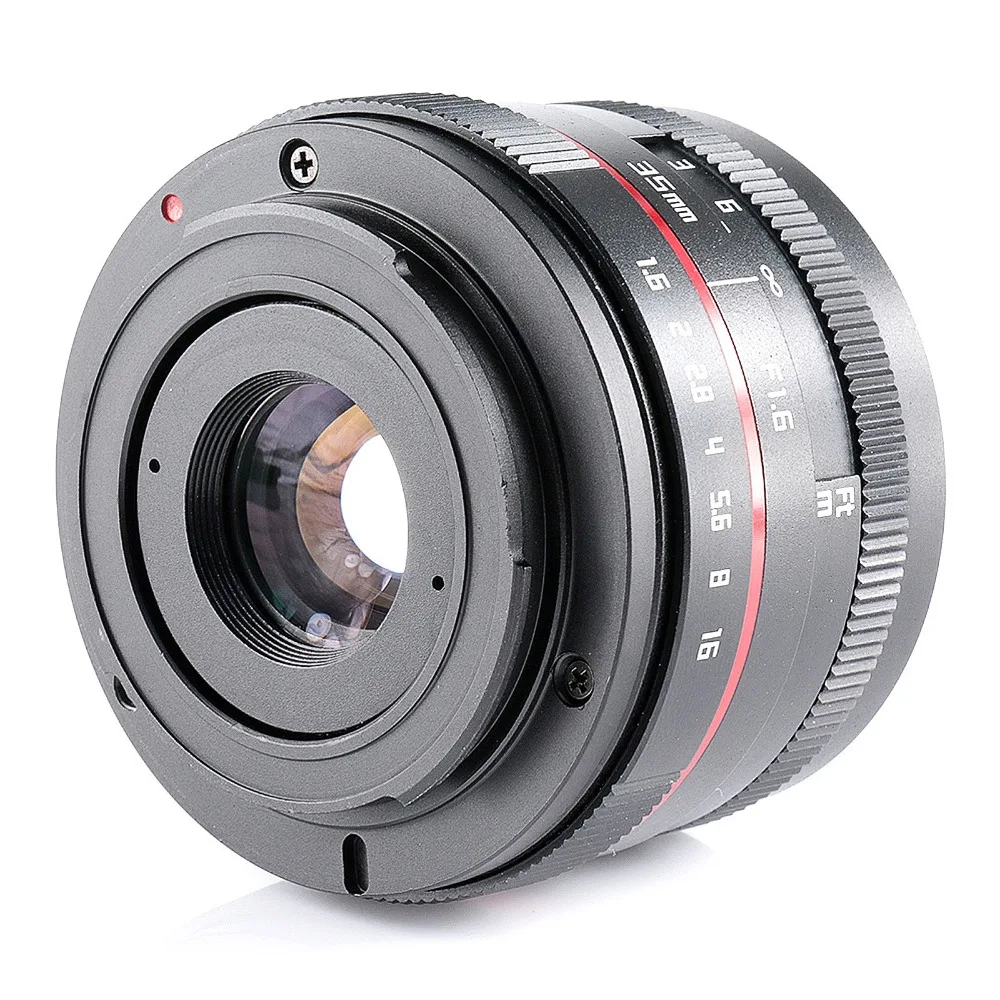 35 мм F1.6 маленький широкоугольный ручной aps-c объектив камеры для sony E Mount NEX 5T A6300 A6000 A5100