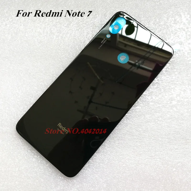 Оригинальный чехол для задней батареи Xiaomi Redmi Note 7 корпус задняя крышка ЖК дисплей