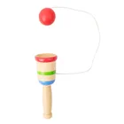 Деревянная игрушка игра на координацию меч жонглирование мячом навыки деревянная мастерство Развивающие игрушки для детей