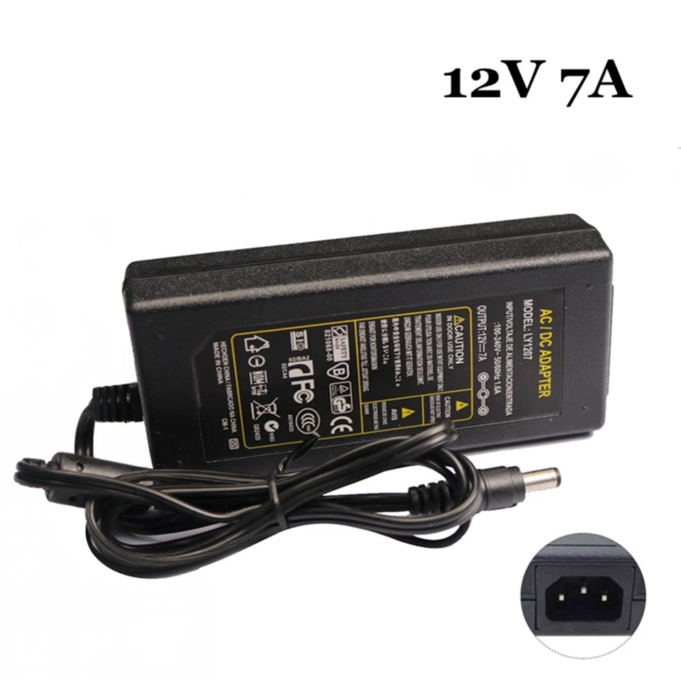 AC110-220V для DC12V Питание адаптер трансформатор 1A 2A 3A 5A 6A 8A 10A Зарядное устройство конвертер для 2835 5630 5050 Светодиодные ленты света