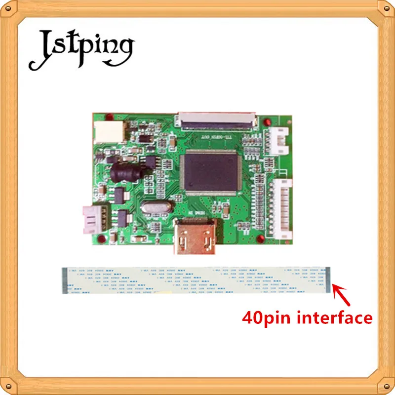 Jstping TFT ЖК экран монитор Мини ультра маленькая плата драйвера HDMI контроллер TTL 50