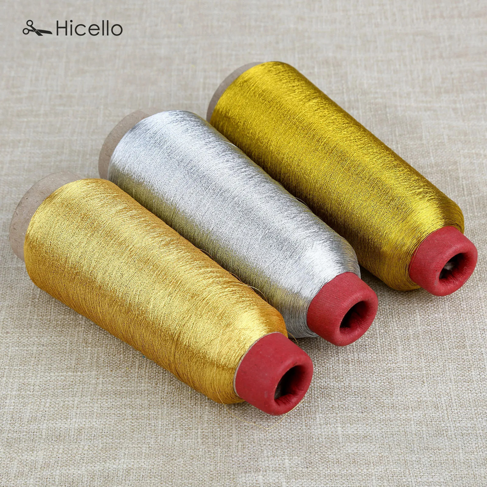 1 шт. компьютерные поперечные нитки для вышивания крестиком линия золотистого и